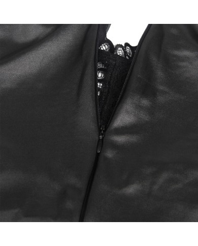 SUBBLIME VESTIDO SEXY DE CUERO S M SUBBLIME VESTIDO SEXY DE CUERO S M