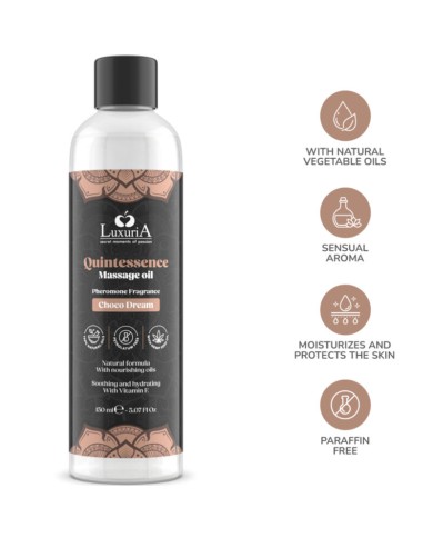 INTIMATELINE LUXURIA ACEITE DE MASAJES CHOCOLATE 150 ML INTIMATELINE LUXURIA ACEITE DE MASAJES CHOCOLATE 150 ML