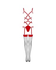 LIVCO CORSETTI FASHION THIARA LC 20213 SET BODY MEDIAS ROJA S M