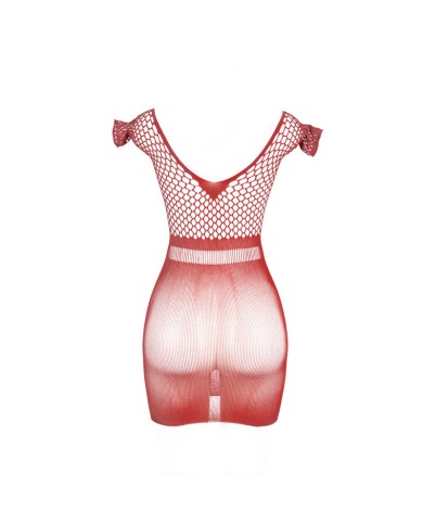 SUBBLIME 951924 VESTIDO DE REJILLA CROCHE CORTO ROJO TALLA UNICA SUBBLIME 951924 VESTIDO DE REJILLA CROCHE CORTO ROJO TALLA UNICA