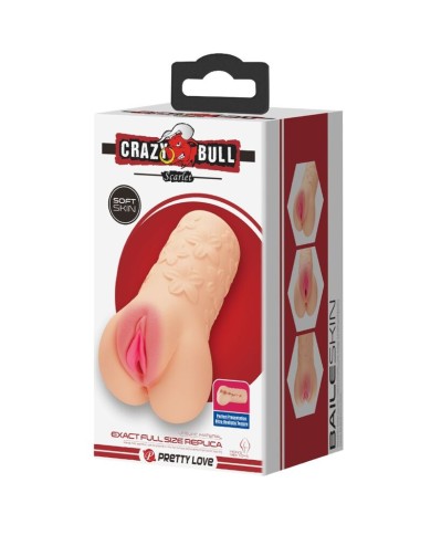 CRAZY BULL SCARLET MASTUBADOR EN FORMA DE VAGINA