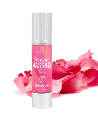 SECRETPLAY ACEITE DE MASAJE PETALOS DE ROSA SECRETPLAY ACEITE DE MASAJE PETALOS DE ROSA