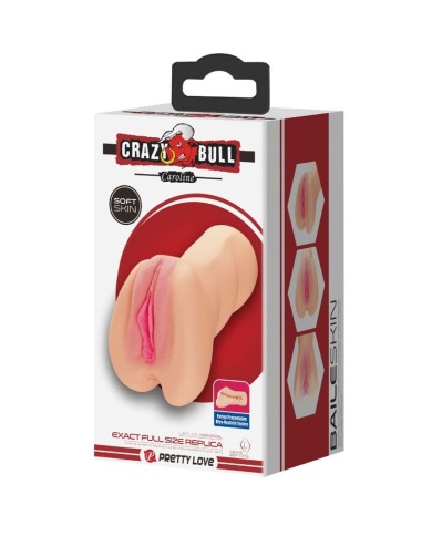 CRAZY BULL CAROLINE MASTUBADOR EN FORMA DE VAGINA