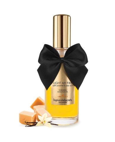 BIJOUX ACEITE MASAJE EFECTO CALOR AROMA CARAMELO BIJOUX ACEITE MASAJE EFECTO CALOR AROMA CARAMELO