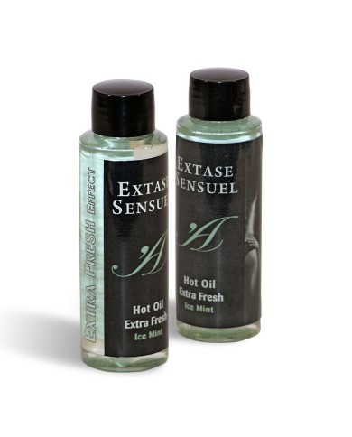 EXTASE SENSUAL ACEITE MASAJE EFECTO EXTRA FRESH HIELO 100 ML EXTASE SENSUAL ACEITE MASAJE EFECTO EXTRA FRESH HIELO 100 ML