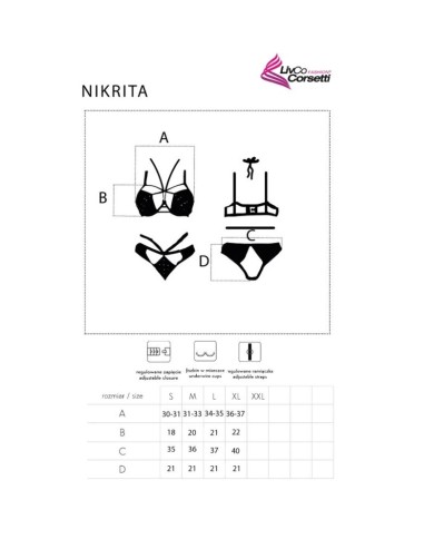 LIVCO CORSETTI FASHION NIKRITA LC 90674 SUJETADOR PANTIES NEGRO S LIVCO CORSETTI FASHION NIKRITA LC 90674 SUJETADOR PANTIES NEGRO S