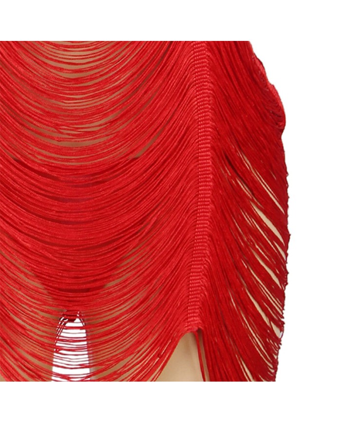 SUBBLIME 954253 VESTIDO DE FLECOS TANGA ROJO L XL SUBBLIME 954253 VESTIDO DE FLECOS TANGA ROJO L XL