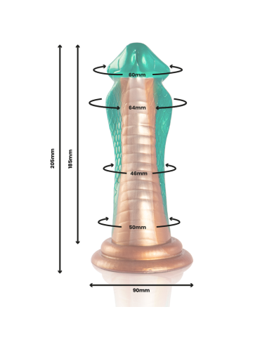 EPIC PYTHON DILDO COBRA VERDE EPIC PYTHON DILDO COBRA VERDE