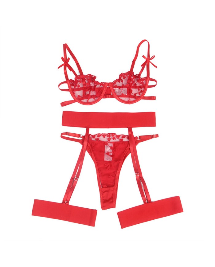 SUBBLIME 954338 SUJETADOR TANGA LIGUEROS ESTAMPADO DE CORAZONES ROJO L XL SUBBLIME 954338 SUJETADOR TANGA LIGUEROS ESTAMPADO DE CORAZONES ROJO L XL