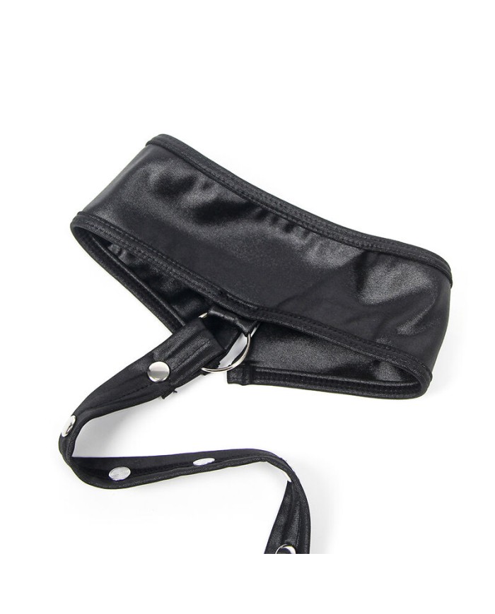 SUBBLIME 954406 VESTIDO BONDAGE DE CUERO NEGRO S M SUBBLIME 954406 VESTIDO BONDAGE DE CUERO NEGRO S M