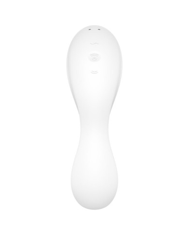 SATISFYER CURVY TRINITY 5 ESTIMULADOR Y VIBRADOR APP AZUL