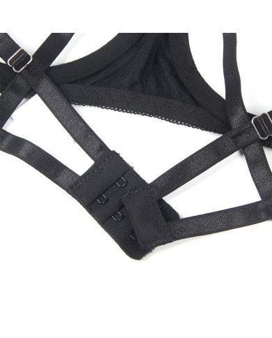 SUBBLIME 955199 SET SUJETADOR CON LAZO NEGRO AJUSTABLE S M SUBBLIME 955199 SET SUJETADOR CON LAZO NEGRO AJUSTABLE S M