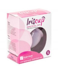 IRISCUP COPA MESTRUAL ROSA PEQUENA BOLSA ESTERILIZADORA GRATIS