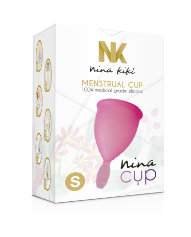 NINA KIKi COPA MENSTRUAL TALLA S ROSA