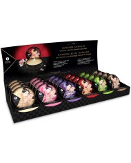 SHUNGA MINI CARESS BY CANDLELIGHT DISPLAY VELAS MASAJE 24 UDS SHUNGA MINI CARESS BY CANDLELIGHT DISPLAY VELAS MASAJE 24 UDS