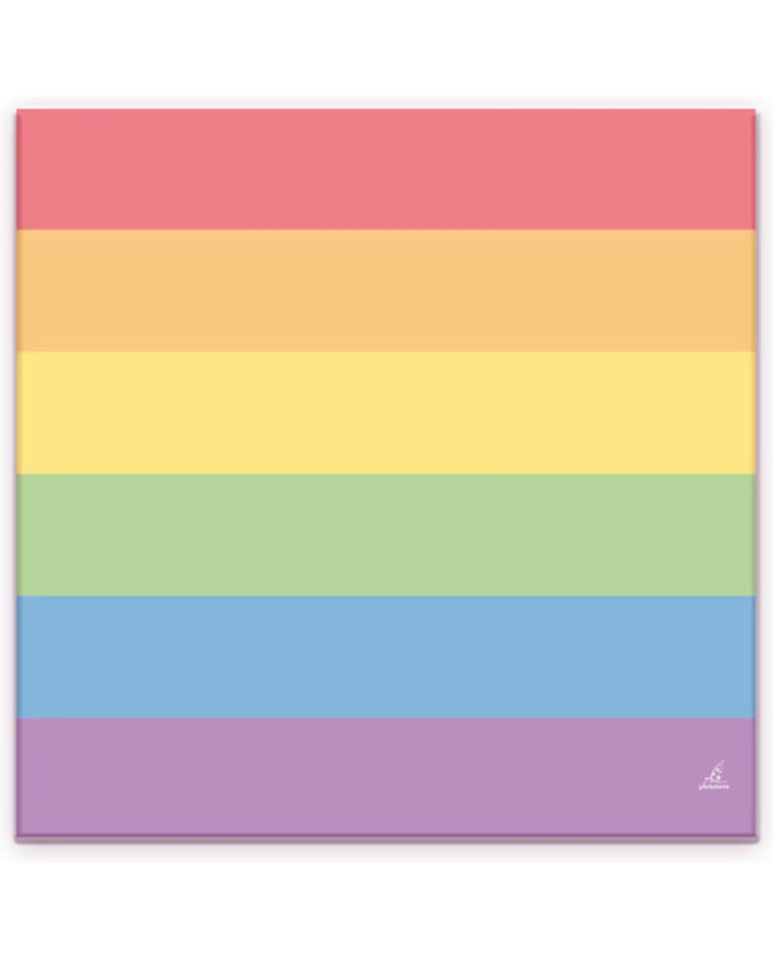 PRIDE SET 20 SERVILLETAS BANDERA LGBT