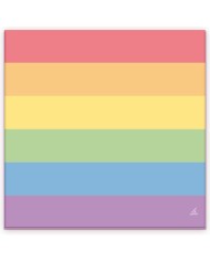 PRIDE SET 20 SERVILLETAS BANDERA LGBT