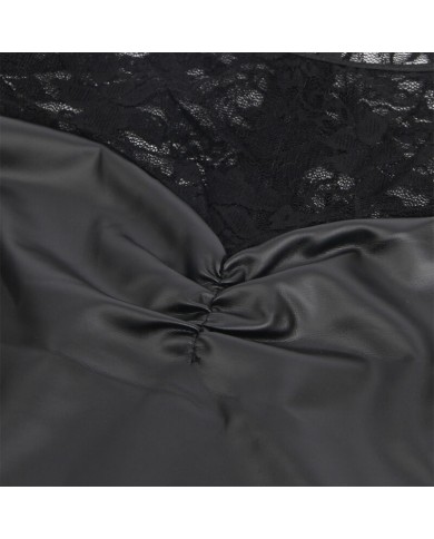 SUBBLIME 955595 VESTIDO DE MANGA LARGA CON ENCAJE NEGRO S M