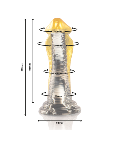 EPIC DRAKON DILDO COBRA AMARILLA EPIC DRAKON DILDO COBRA AMARILLA