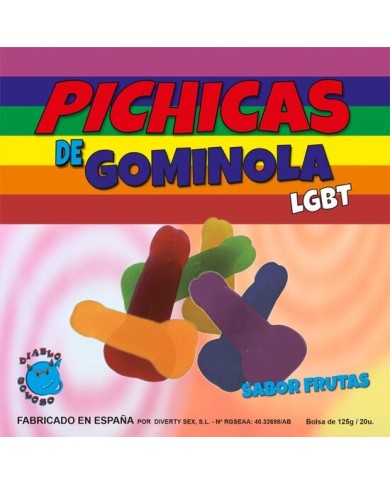 PRIDE PICHITAS DE GOMINOLA FRUTAS LGBT