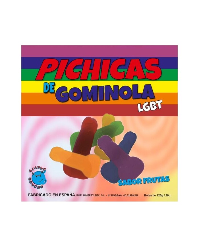 PRIDE PICHITAS DE GOMINOLA FRUTAS LGBT