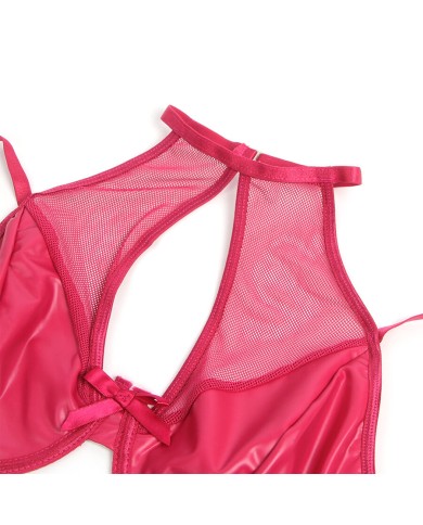 SUBBLIME 957605 CONJUNTO SUJETADOR Y FALDA DE CUERO ROJO S M SUBBLIME 957605 CONJUNTO SUJETADOR Y FALDA DE CUERO ROJO S M