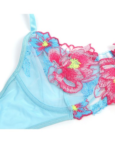 SUBBLIME 957643 CONJUNTO SUJETADOR Y LIGUERO CON BORDADOS DE FLORES ROSAS S M SUBBLIME 957643 CONJUNTO SUJETADOR Y LIGUERO CON BORDADOS DE FLORES ROSAS S M