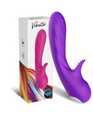 ARMONY ROMANCE VIBRADOR CON ESTIMULADOR VIOLETA