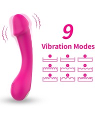 ARMONY DILDO VIBRADOR PUNTO G SILICONA FUCSIA