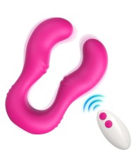 ARMONY SERAPH VIBRADOR DOBLE CONTROL REMOTO FUCSIA