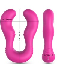 ARMONY SERAPH VIBRADOR DOBLE CONTROL REMOTO FUCSIA