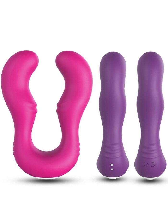 ARMONY SERAPH VIBRADOR DOBLE CONTROL REMOTO VIOLETA