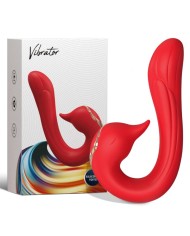 ARMONY DELFIN VIBRADOR MULTIPOSICION EFECTO CALOR ROJO