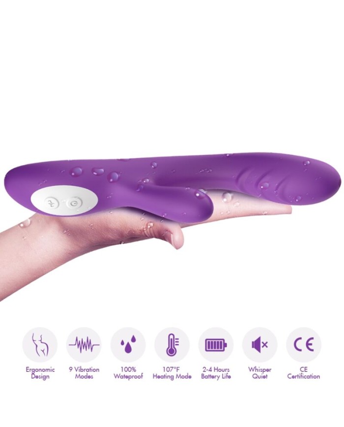 ARMONY SPARK VIBRADOR EFECTO CALOR VIOLETA