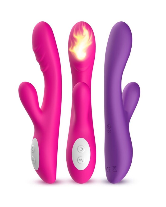 ARMONY SPARK VIBRADOR EFECTO CALOR VIOLETA