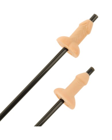 DIABLO PICANTE BOLSA 10 PAJITAS PENE NATURAL