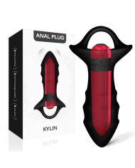 ARMONY KYLIN DEDAL VIBRADOR PLUG ANAL CONTROL REMOTO NEGRO