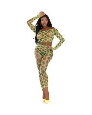 LEG AVENUE TOP LEGGINS HARDCORE VERDE