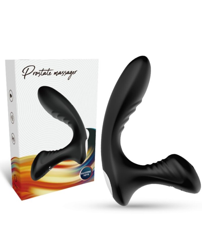 ARMONY STORM VIBRADOR ANAL PROSTATA PLUG CONTROL REMOTO NEGRO