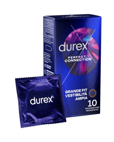 DUREX PERFECT CONNECTION EXTRA LUBRICACION SILICONA 10 UNIDADES DUREX PERFECT CONNECTION EXTRA LUBRICACION SILICONA 10 UNIDADES