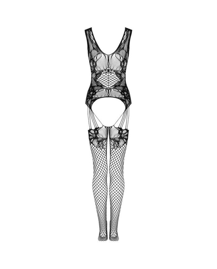 LIVCO CORSETTI FASHION JULOVE BODYSTOCKING NEGRO TALLA uNICA