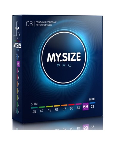 MY SIZE PRO PRESERVATIVOS 69 MM 3 UNIDADES MY SIZE PRO PRESERVATIVOS 69 MM 3 UNIDADES