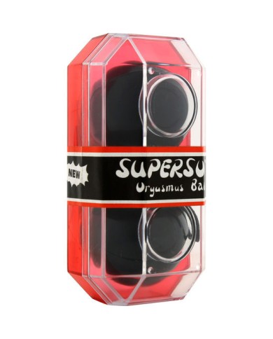 SEVEN CREATIONS SUPERSOFT BOLAS ORGASMICAS NEGRO SEVEN CREATIONS SUPERSOFT BOLAS ORGASMICAS NEGRO