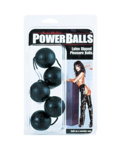 CALEXOTICS POWER BOLAS ANAL VAGINAL NEGRO
