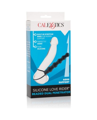 CALEXOTICS BEADED DUAL PENETRATOR PENETRADOR DOBLE