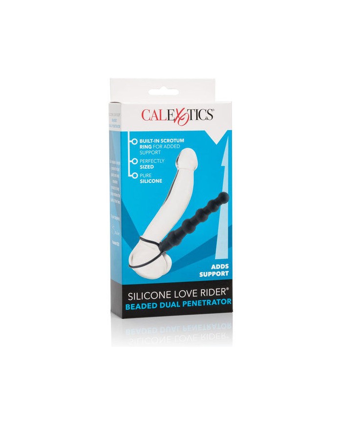 CALEXOTICS BEADED DUAL PENETRATOR PENETRADOR DOBLE
