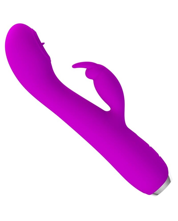 PRETTY LOVE RACHEL VIBRADOR RECARGABLE CON SUCCIONADOR MORADO