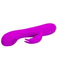 PRETTY LOVE RACHEL VIBRADOR RECARGABLE CON SUCCIONADOR MORADO