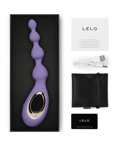 LELO SORAYA BEADS MASAJEADOR ANAL VIOLETA LELO SORAYA BEADS MASAJEADOR ANAL VIOLETA