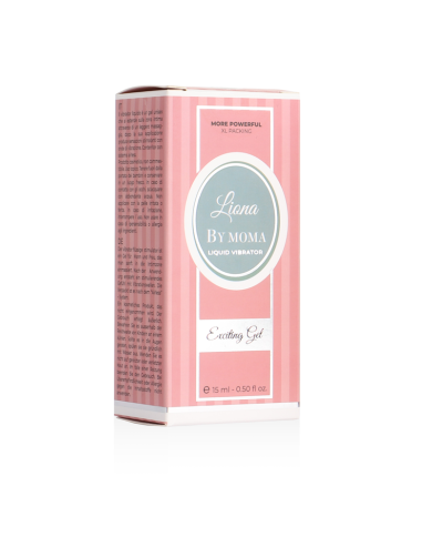 LIONA BY MOMA VIBRADOR LIQUIDO EXCITING GEL 15 ML LIONA BY MOMA VIBRADOR LIQUIDO EXCITING GEL 15 ML